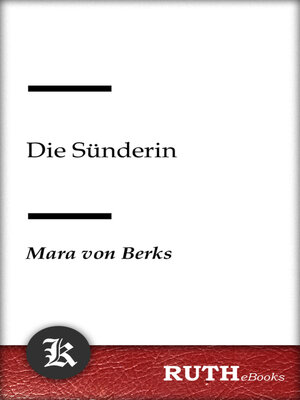 cover image of Die Sünderin